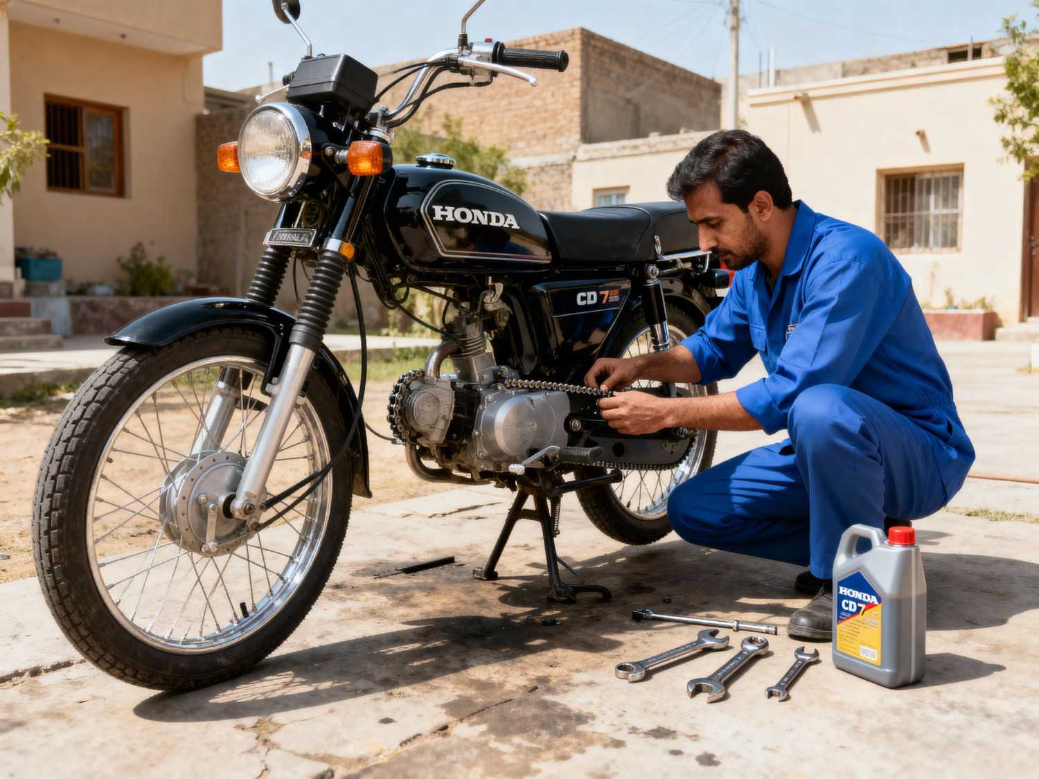 bike mechanic karachi