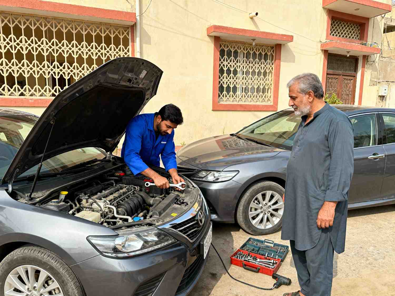 car mechanic karachi