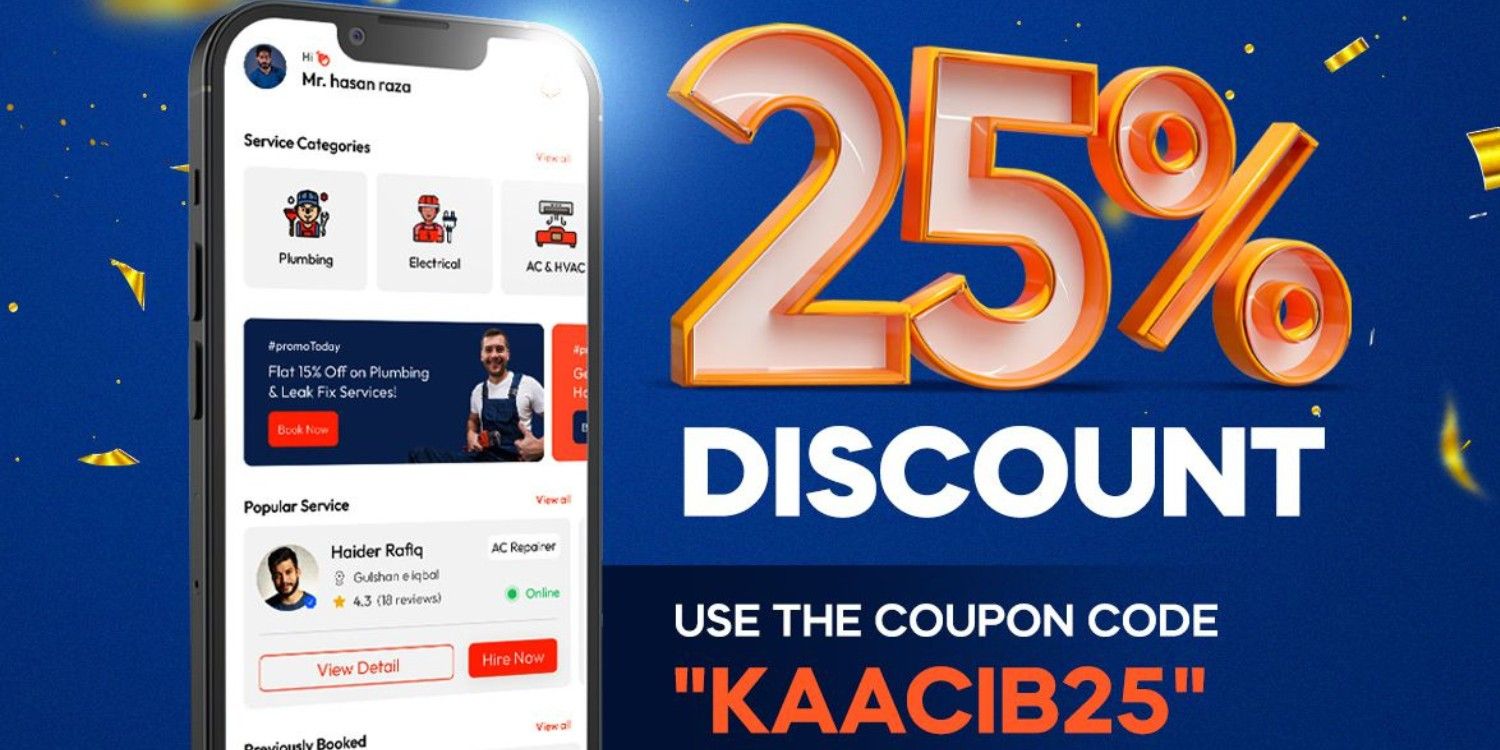 Flat 25% Off on Labour Charges