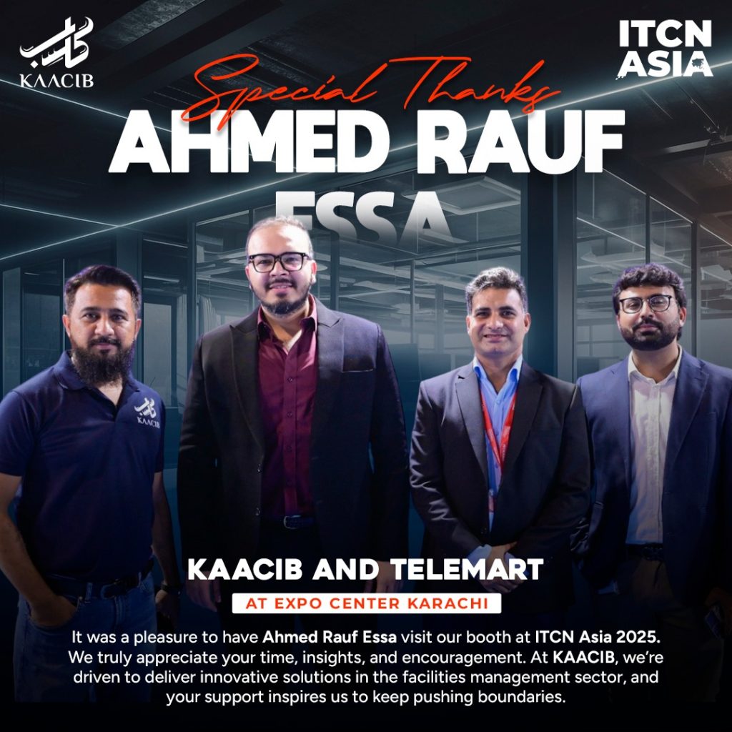 KAACIB Impresses Ahmed Rauf Essa at ITCN 2025