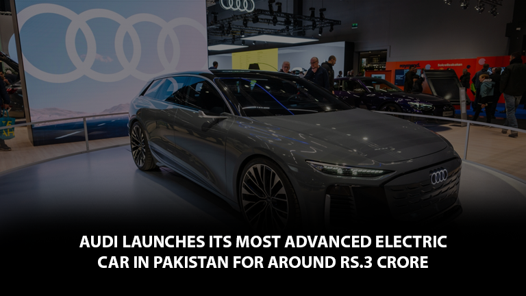 Audi Launches Its Most Advanced Electric Car in Pakistan for Around Rs. 3 Crore