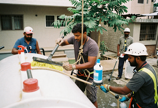 Water Tank Cleaning Staff Required
