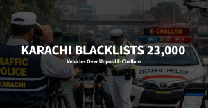 Karachi Blacklists 23,000 Vehicles Over Unpaid E-Challans