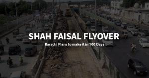 Karachi Plans Shah Faisal Flyover in 100 Days