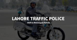 Lahore Traffic Police Shift to Motorcycle Patrols