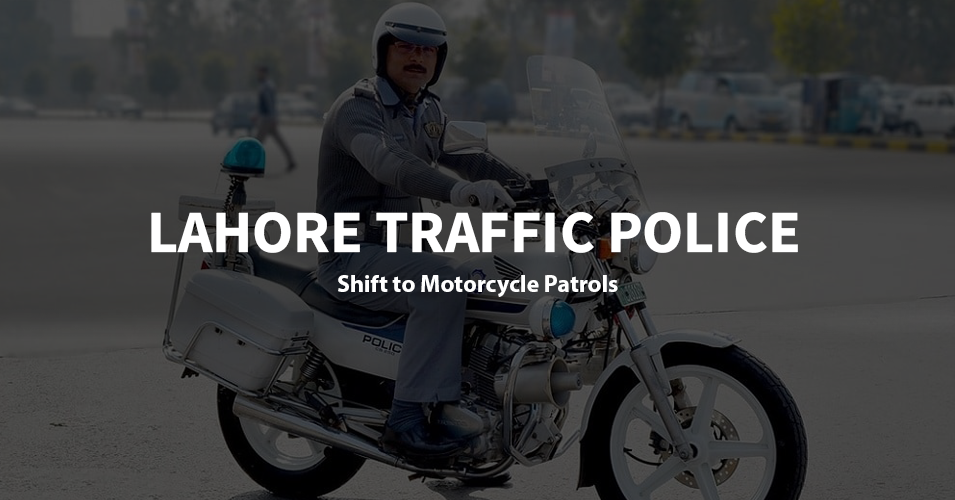 Lahore Traffic Police Shift to Motorcycle Patrols