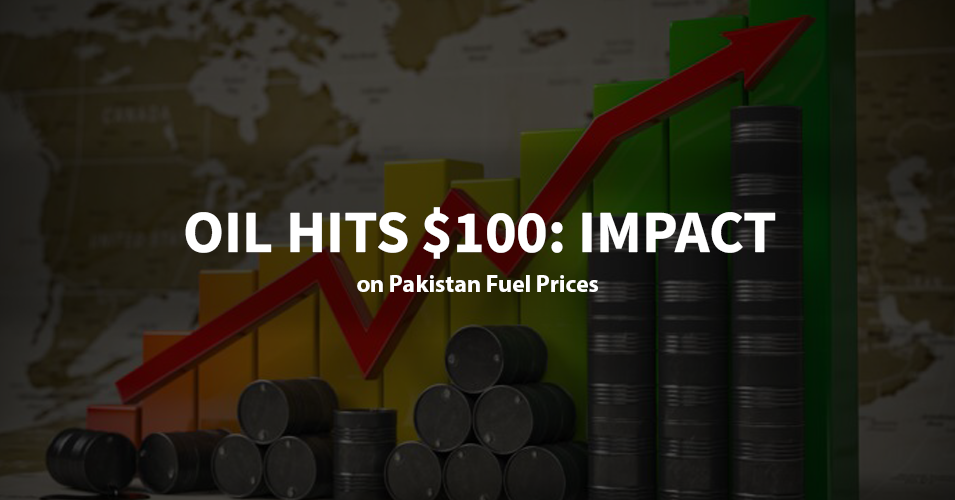 Oil Hits $100-Impact on Pakistan Fuel Prices
