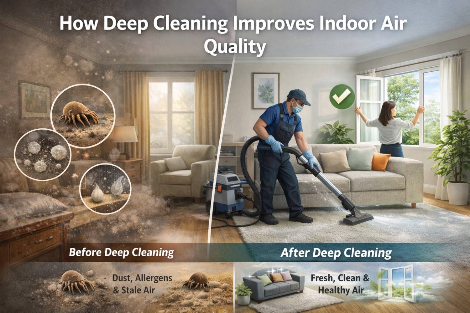 Deep Cleaning & Indoor Air Quality