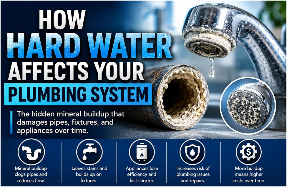 How Hard Water Affects Your Plumbing System