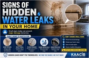 Signs of Hidden Water Leaks in Your Home