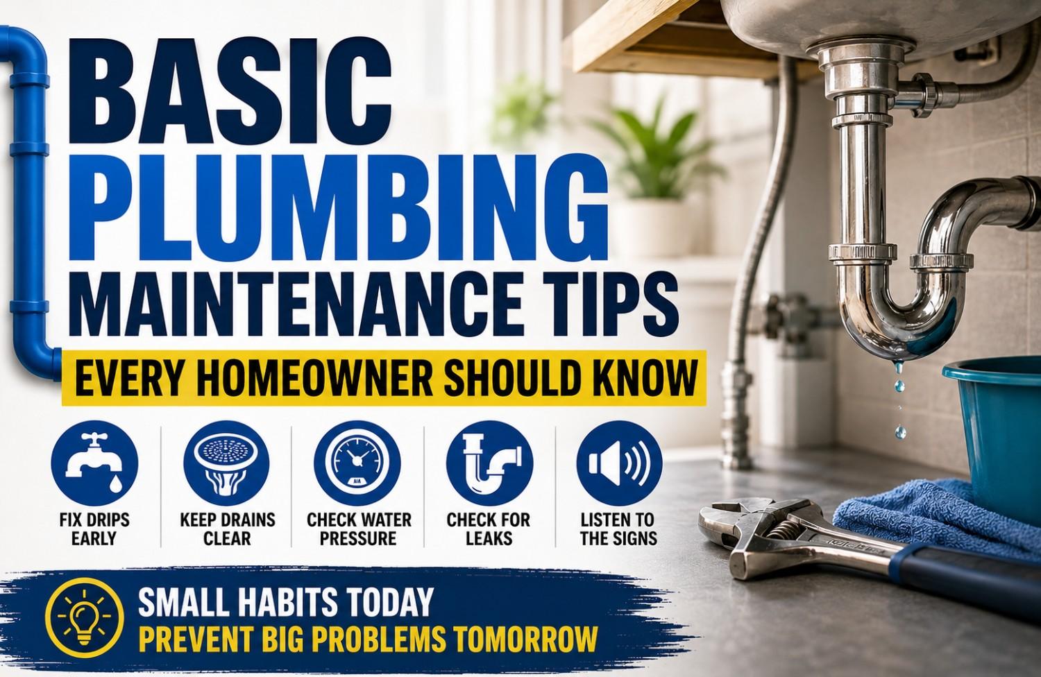 basic plumbing tips