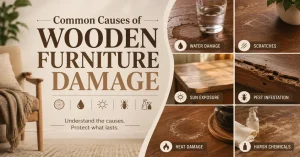 Common Causes of Wooden Furniture Damage