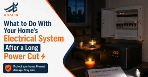 What to Do With Your Home's Electrical System After a Long Power Cut