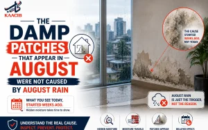 The Damp Patches That Appear in August Were Not Caused by August Rain